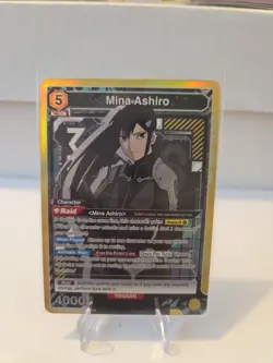 Mina Ashiro Kaiju No.8 UA28BT/KJ8-1-005 SR Union Arena Card KJ8-1-004 - Image 1