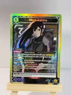Mina Ashiro UE12BT/KJ8-1-005 SR Union Arena Full Art - Image 1
