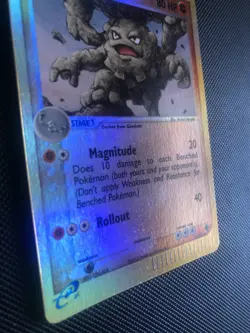 Pokemon💎Graveler Reverse Holo💎2003 Ex Dragon 30/97🌟Nintendo🌟Rare Card LP/NM - Image 2