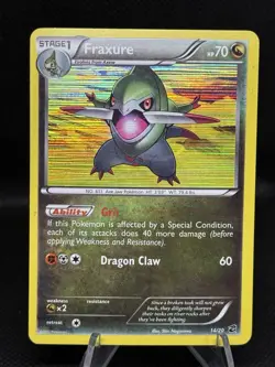 Pokemon TCG Holo 2 Card Lot - Latias 9/20 Fraxure 14/20 2012 - Image 3