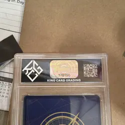 Bandai Trafalgar Law OP10 2025 Holo Graded Mint 10 King Card Grading One Piece - Image 5