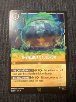 The Black Cauldron 32/204 Whispers in the Well - Lorcana Card - Image 1