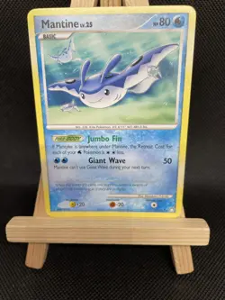 Pokemon Card Mantine Mysterious Treasures Rare 29/123 - Image 1
