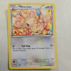 Pokemon Card Minccino RC18/RC25 Legendary Treasures: Radiant Collection Holo - Image 1