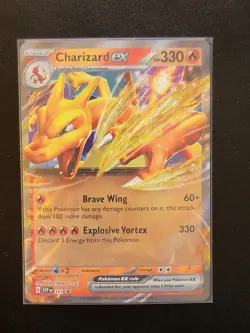 Charizard EX 161 promo cards SV: Scarlet & Violet Pokemon - Image 1