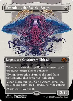 Emrakul, the World Anew *Borderless* - MH3-BF - NM - Magic The Gathering - MTG - Image 1