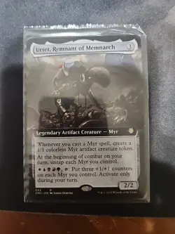 Urtet, Remnant of Memnarch (Extended Art) Commander: Phyrexia: All Will Be...MTG - Image 1