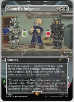 MTG Council's Judgment Normal NM Secret Lair Drop Series Magic 1635 - Image 1