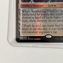 Sundering Titan Masterpiece Series: Kaladesh Inventions Foil - Image 2