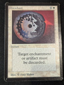 Disenchant - Beta - Common - LP - MTG - Magic the Gathering - White - Instant - Image 1