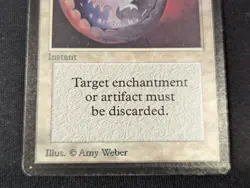 Disenchant - Beta - Common - LP - MTG - Magic the Gathering - White - Instant - Image 2