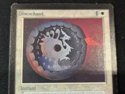 Disenchant - Beta - Common - LP - MTG - Magic the Gathering - White - Instant - Image 3