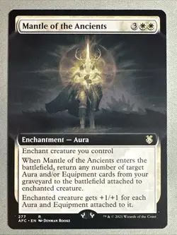 MTG / Mantle of the Ancients / AFC / #277 / Regular (Extended Art) / Rare / NM - Image 1