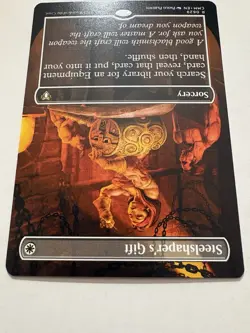 Steelshaper's Gift (Borderless) Commander Masters Regular - Image 4