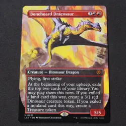 Bonehoard Dracosaur (Borderless) 321 MTG The Lost Caverns of Ixalan (LCI) NM - Image 1