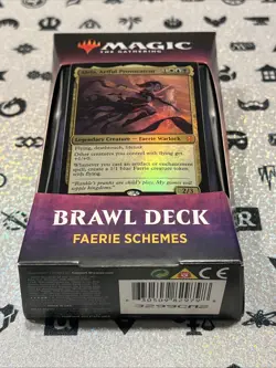 MTG - Throne of Eldraine Faerie Schemes Brawl Deck SEALED NEW 630509829798 - Image 1