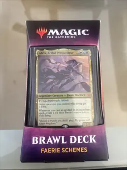 Magic The Gathering Throne Of Eldraine Brawl Deck Faerie Schemes Sealed NEW!!! 630509829798 - Image 1