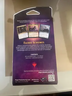 Magic The Gathering Throne Of Eldraine Brawl Deck Faerie Schemes Sealed NEW!!! 630509829798 - Image 3