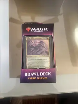 Magic The Gathering Throne Of Eldraine Brawl Deck Faerie Schemes Sealed NEW!!! 630509829798 - Image 5