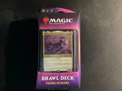 MTG Faerie Schemes Brawl Deck Throne of Eldraine | Factory Sealed ✨ 630509829798 - Image 1