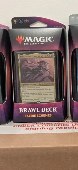 MTG Throne of Eldraine - Brawl Deck "Faerie Schemes" Magic the Gathering SEALED 630509829798 - Image 1