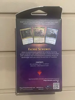 MTG Throne Of Eldraine - Faerie Schemes Brawl Deck - Sealed NEW - Image 2