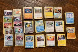 350+ Pokemon Card Lot - English, Japanese, Trainers Common Uncommon - Image 1