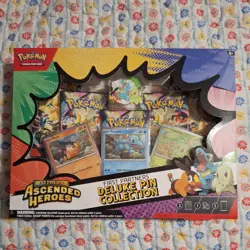 Pokemon Ascended Heroes First Partner Deluxe Pin Collection - Image 1