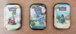 Pokemon Mini Tins - Scarlet & Violet 2023 Set Of 3 - With Inserts - Image 1