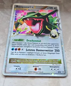 Rayquaza LV. X Black Star Promo Pokemon Karte DE DP47 - Image 1