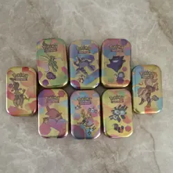 Pokemon TCG Scarlet & Violet—151 Mini Tin Machamp, Gengar, Scyther Lot 8 of 10 - Image 1