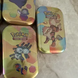 Pokemon TCG Scarlet & Violet—151 Mini Tin Machamp, Gengar, Scyther Lot 8 of 10 - Image 4