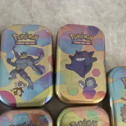 Pokemon TCG Scarlet & Violet—151 Mini Tin Machamp, Gengar, Scyther Lot 8 of 10 - Image 5