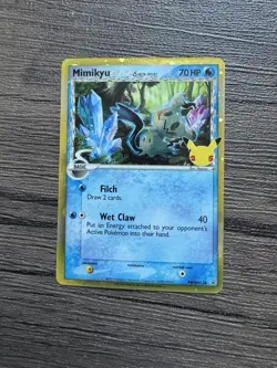 Pokemon Mimikyu Delta Species SWSH136 | Celebrations | NM | Black Star Promo - Image 1