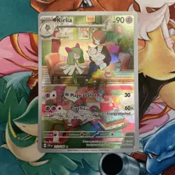 Pokemon Scarlet & Violet SV01 Kirlia 212 Illustration Rare NM - Image 2