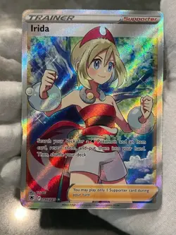 Pokemon TCG Irida 186/189 Astral Radiance Holo Full Art Ultra Rare NM - Image 3