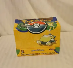 Pokemon Base set 2 - Empty Preconstructed Theme Deck Box - READ - Image 5
