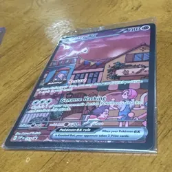 Pokemon TCG Mew ex Full Art SIR Promo Holo 151 UPC 053 NEAR MINT Sealed - Image 2