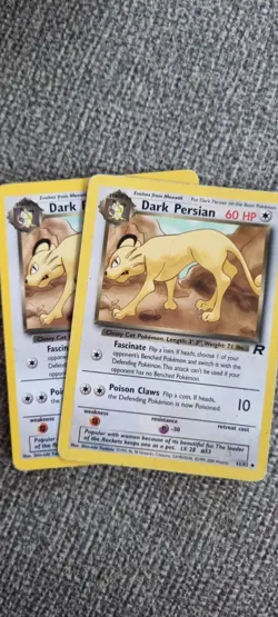 Dark Persian - Pokemon TCG - MP - Uncommon - Team Rocket 42/82 - Image 3