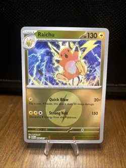 ⚡ Pokemon TCG Raichu 056/217 Ascended Heroes Electric Energy Reverse Holo - Image 1