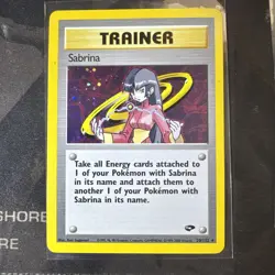 Pokemon TCG - Sabrina, Koga, Blaine - Holo Set - Gym Challange (2000) - NM - Image 2