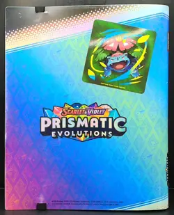 Pokemon Prismatic Evolutions Eevee Album 22 Double Sided Side Loading 9-Pocket - Image 2