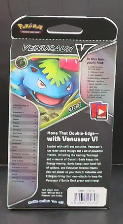 V Battle Deck [Venusaur V] - Pokemon TCG Sealed Deck Kit - Image 2