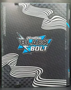 Zekrom Album 22 Double Sided 9 Pocket Pages Side Loading Black Bolt Pokemon TCG - Image 2