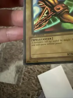 Left Leg of the Forbidden One LOB-121 1st ED - Image 2