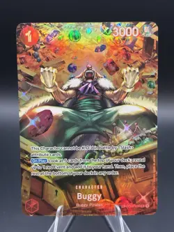 One Piece Buggy (SP) OP03-008 Alternate Art Wings of the Captain NM to Mint - Image 1