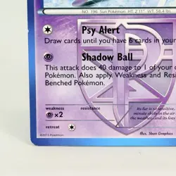 Espeon 48/116 Black & White: Plasma Freeze Rare Pokemon Card Non Holo LP - Image 5