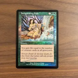Invigorating Falls FOIL Torment NM Green Common MAGIC GATHERING CARD MTG TCG - Image 1