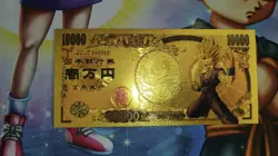 Billet Gohan SS2 SSj2 Dragon Ball card carte Collector gold dore Goodies Ticket - Image 1