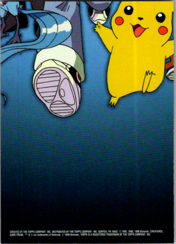 Pokemon Card Ekans And Arbok #23 Topps Tv Series 1 - Image 2